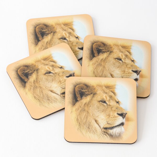 Item preview, Big lion looking far away designed and sold by Jukka Heilimo.