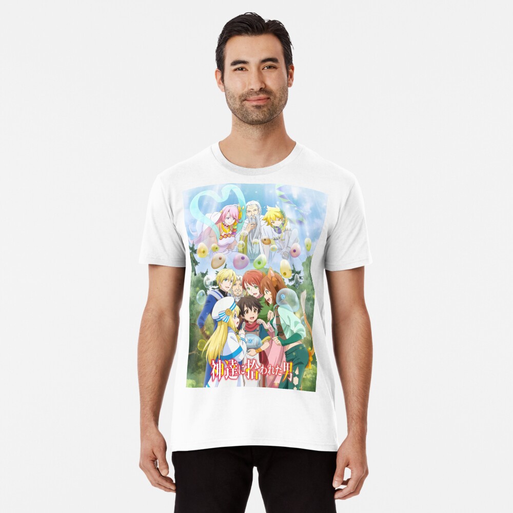 Copy of Copy of Copy of kami-tachi ni hirowareta otoko 2nd season T-Shirt  tops T-shirt for a boy mens graphic t-shirts anime