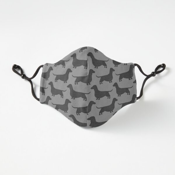 Dachshund Dog Silhouette(s) | Smooth Coated Wiener Dog Fitted 3-Layer