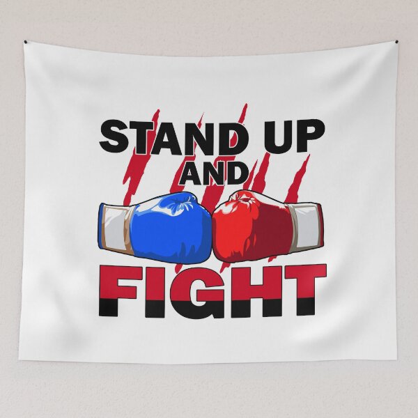 Item preview, Stand up and fight! T-shirt, Sticker! designed and sold by Cristian Stefan.