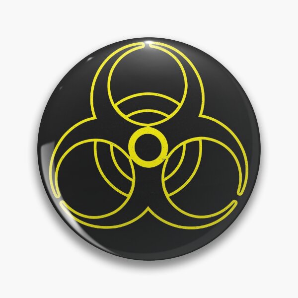Item preview, Worn Biohazard Sign designed and sold by SpitsPixels.