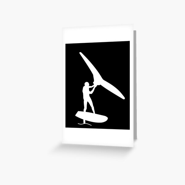 Item preview, Surfing with wingfoil designed and sold by der-berliner.