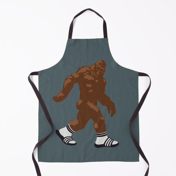 Item preview, Bigfoot Wearing Slides designed and sold by ctkrstudio.