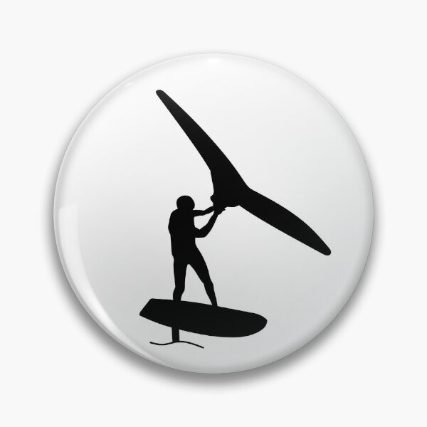 Item preview, Surfer with foil wing designed and sold by der-berliner.