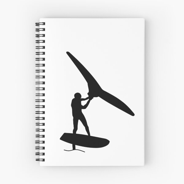 Item preview, Surfer with foil wing designed and sold by der-berliner.