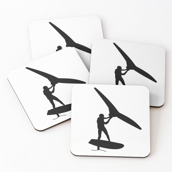 Item preview, Surfer with foil wing designed and sold by der-berliner.