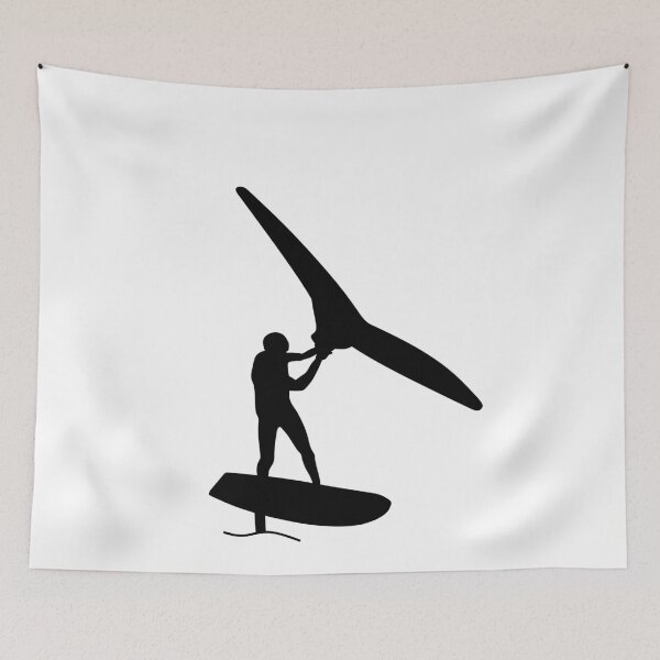 Item preview, Surfer with foil wing designed and sold by der-berliner.