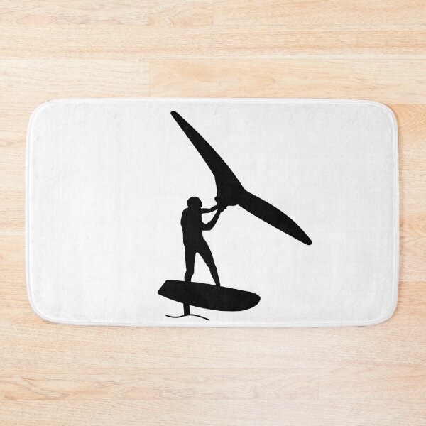Item preview, Surfer with foil wing designed and sold by der-berliner.