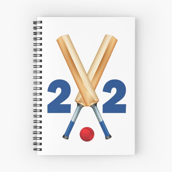 Item preview, Cricket number 22 - twenty two with bats and ball designed and sold by AllShirts21.