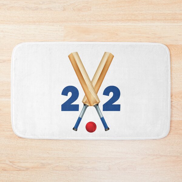Item preview, Cricket number 22 - twenty two with bats and ball designed and sold by AllShirts21.