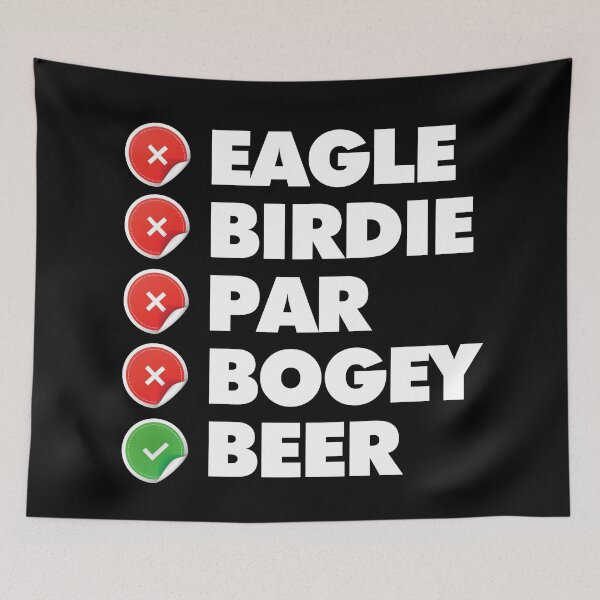 Item preview, Funny Golfer Scores Terms, but lets drink beer designed and sold by elhefe.
