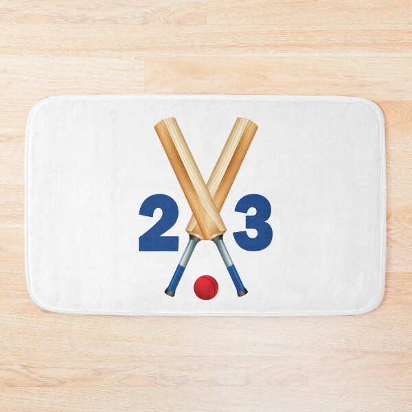 Item preview, Cricket number 23 - twenty three with bats and ball designed and sold by AllShirts21.