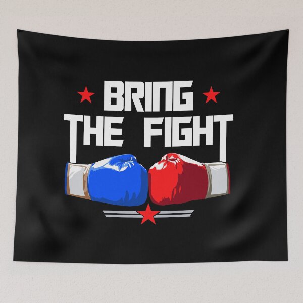 Item preview, Bring the fight! T-shirt, Sticker! designed and sold by Cristian Stefan.