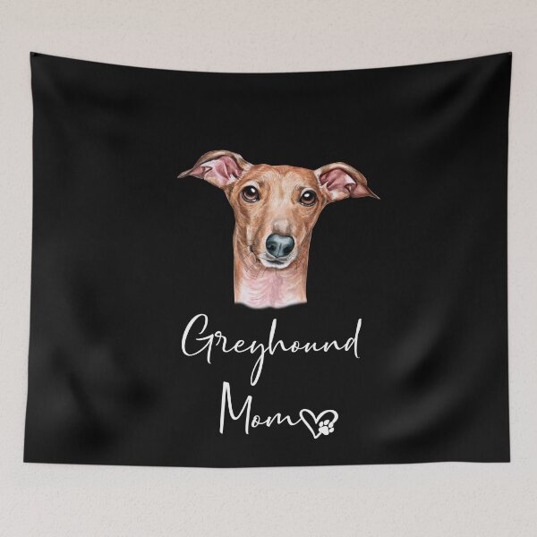 Artikelvorschau, Windhund-Mutter, Hundemutter entworfen und verkauft von theshirtinator.