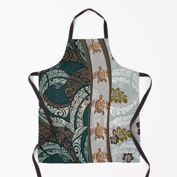 Item preview, Hawaiian Hibiscus Tapa and Sea Turtle designed and sold by J Marielle Designs.