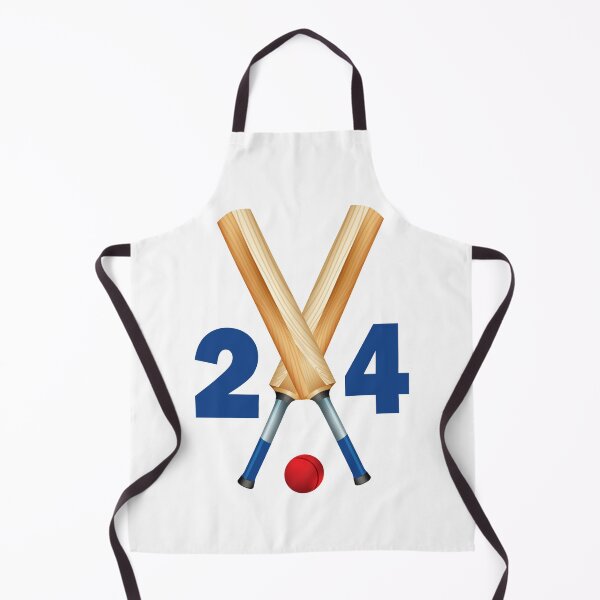 Item preview, Cricket number 24 - twenty four with bats and ball designed and sold by AllShirts21.