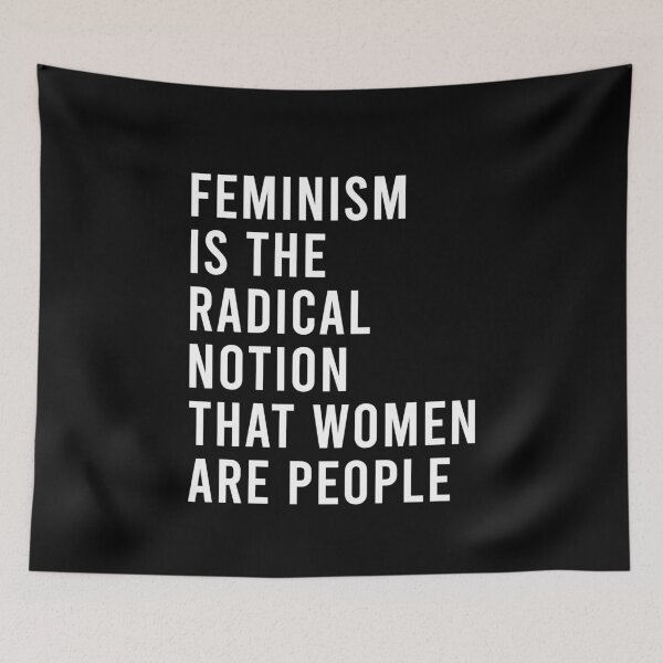 Item preview, Feminism is the Radical Notion that Women are People designed and sold by BrandyKrat.
