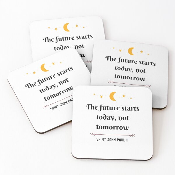Item preview, The future starts today - Motivational quote designed and sold by Lorify.