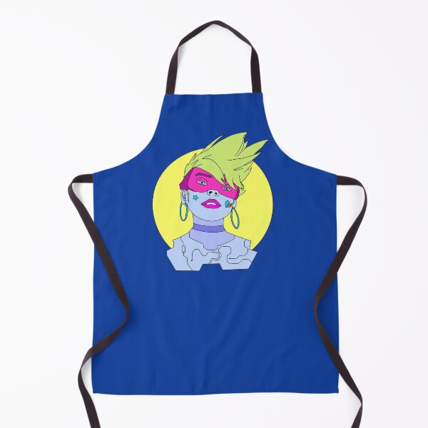 Item preview, Futuristic Neon Punk Girl designed and sold by ADeviantLlama.
