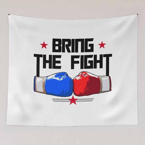 Item preview, Bring the fight! T-shirt, Sticker! designed and sold by Cristian Stefan.