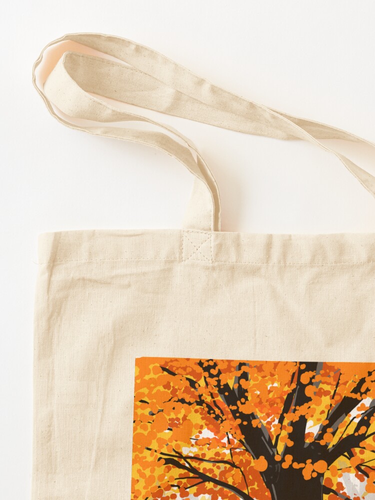Alternate view of The Autumn Oak, The Hound, and The Squirrel Tote Bag