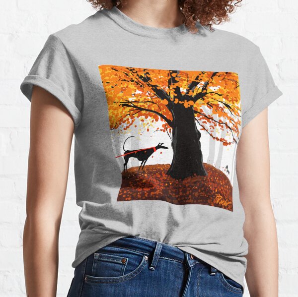 The Autumn Oak, The Hound, and The Squirrel Classic T-Shirt
