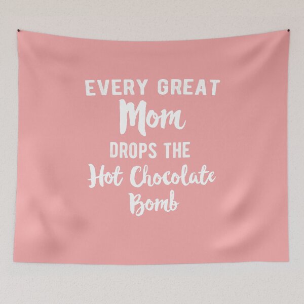 Item preview, Hot Chocolate Bomb Mom Drop The F Bomb Pun Funny designed and sold by RainbowPandas.
