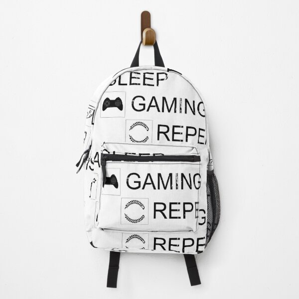 Item preview, Eat sleep gaming repeat designed and sold by YAHIA-14.