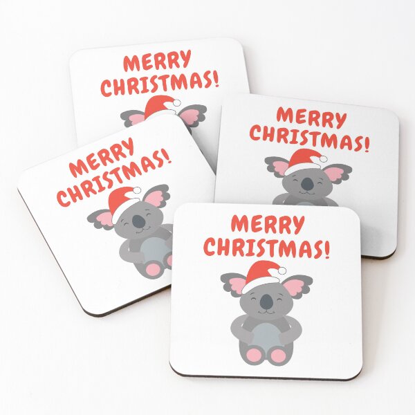 Item preview, Merry Christmas - Koala, Australian Santa, Koality Christmas designed and sold by aronia.