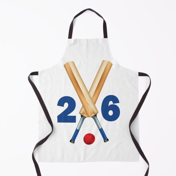 Item preview, Cricket number 26 - twenty six with bats and ball designed and sold by AllShirts21.
