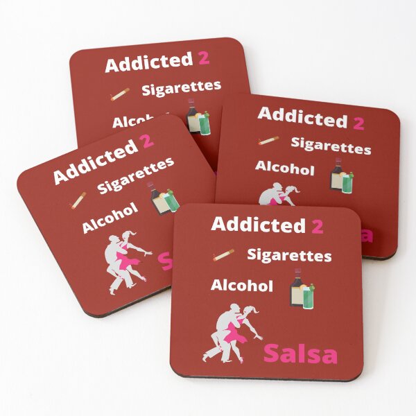 Item preview, Addicted to sigarettes, alcohol and Salsa designed and sold by Toro-design.