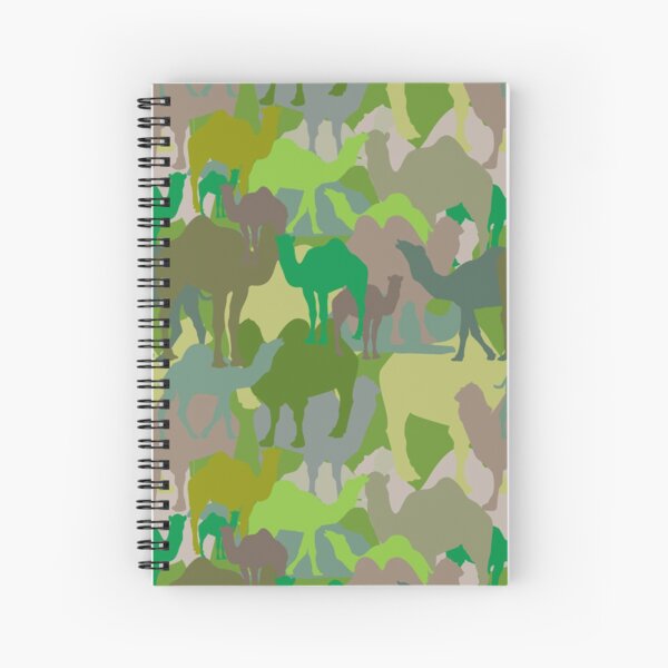 Jungle Camelflage Spiral Notebook