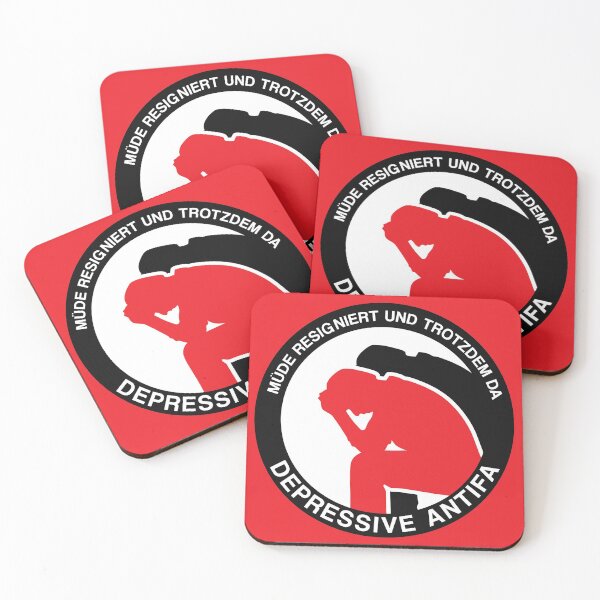 Item preview, Depressive Antifa designed and sold by fabianb.