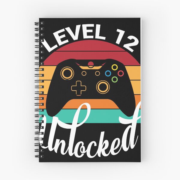 Item preview, LEVEL 12 UNLOCKED AWESOME SINCE 2008 FUNNY designed and sold by TheAwesomeMiro.