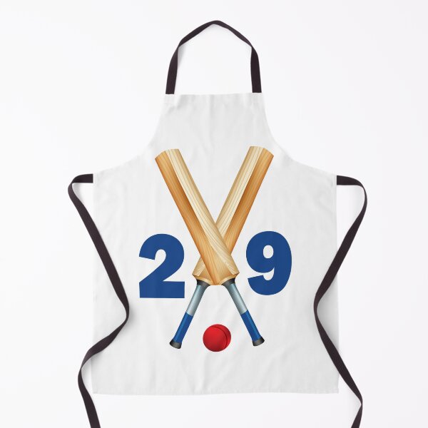 Item preview, Cricket number 29 - twenty nine with bats and ball designed and sold by AllShirts21.