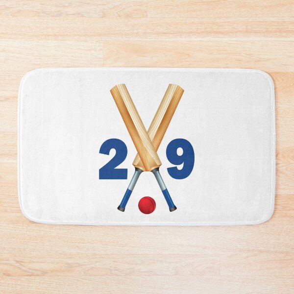 Item preview, Cricket number 29 - twenty nine with bats and ball designed and sold by AllShirts21.