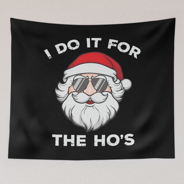 Item preview, Mens I Do It for The Hos Tshirt Santa Christmas Funny Christmas Sarcastic Humor Tee for Guys designed and sold by Farfouch36.