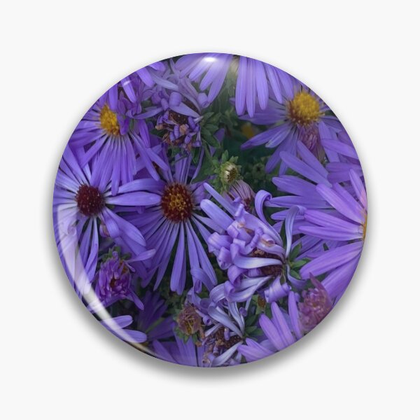 Item preview, Purple asters designed and sold by ZeroMostel.