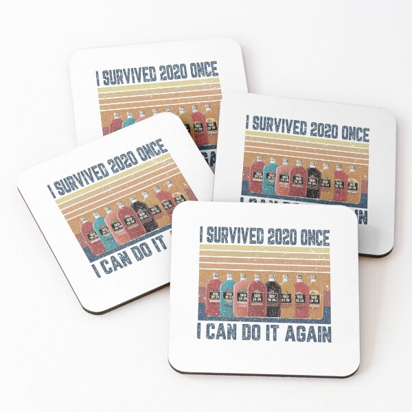 Item preview, I survived 2020 once I can do it again designed and sold by BrandyKrat.