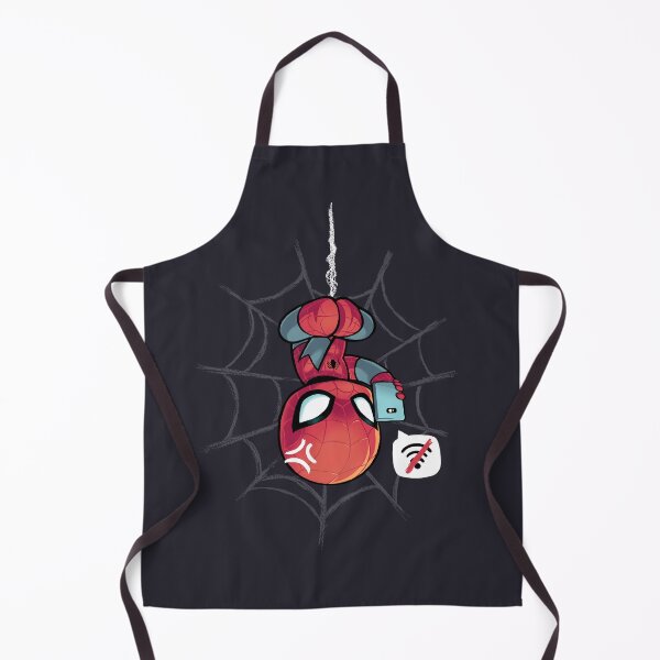 Item preview, Far Away from the Web - Chibi Spider - Funny Hero - No Wi-fi designed and sold by BlancaVidal.