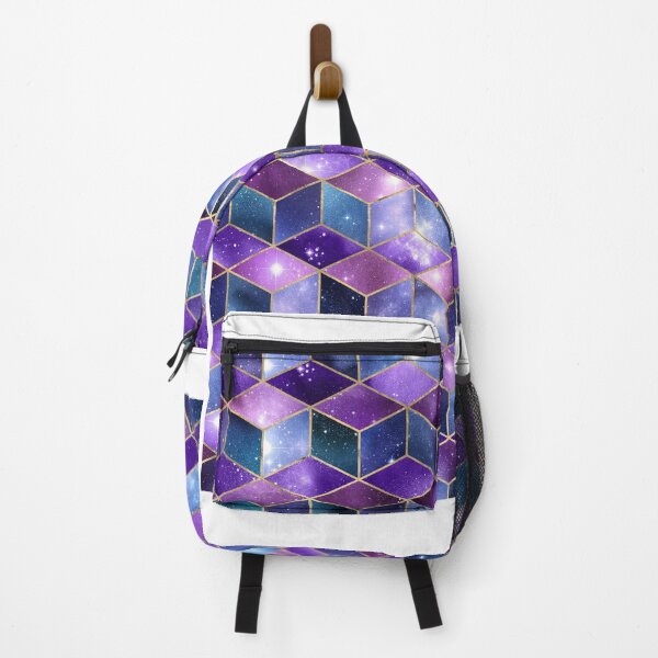 Item preview, Geometric Isometric galaxy Pink Purple Blue Pattern designed and sold by TwistedTeeCo.