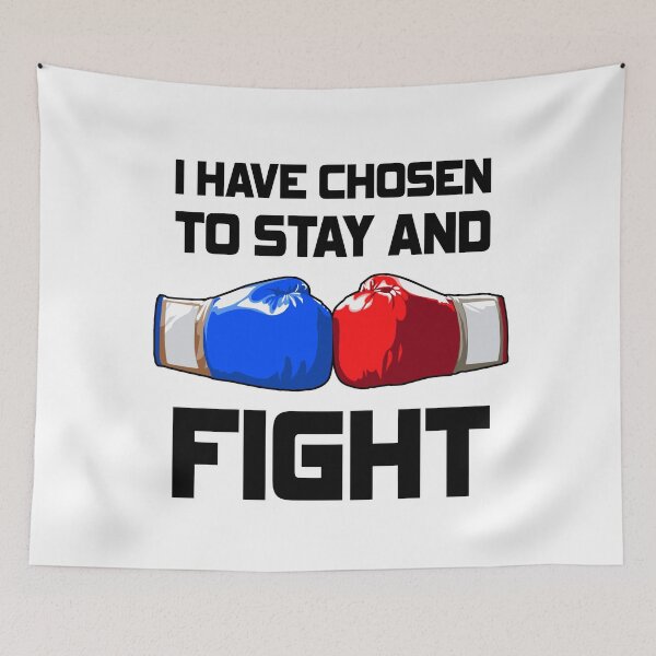Item preview, I have chosen to stay and fight! T-shirt, Sticker! designed and sold by Cristian Stefan.