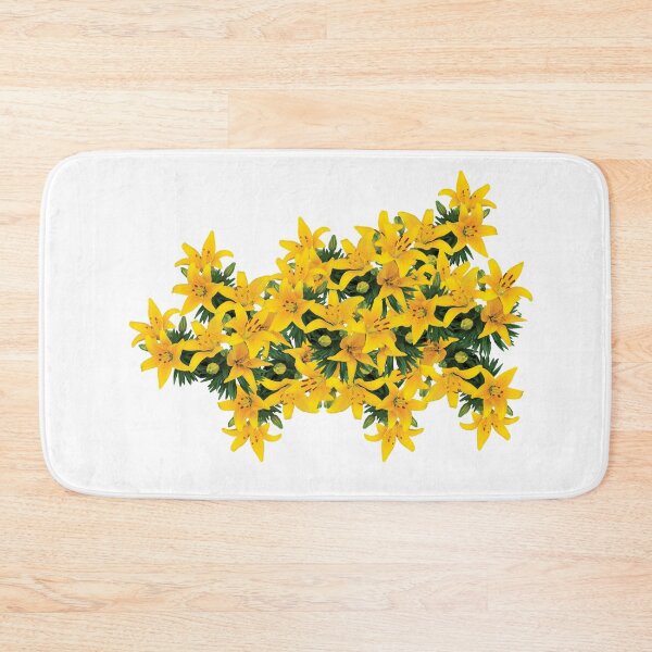 Item preview, Yellow Oriental Lilies Bouquet designed and sold by KbytesOfJax Outdoor and Nature.