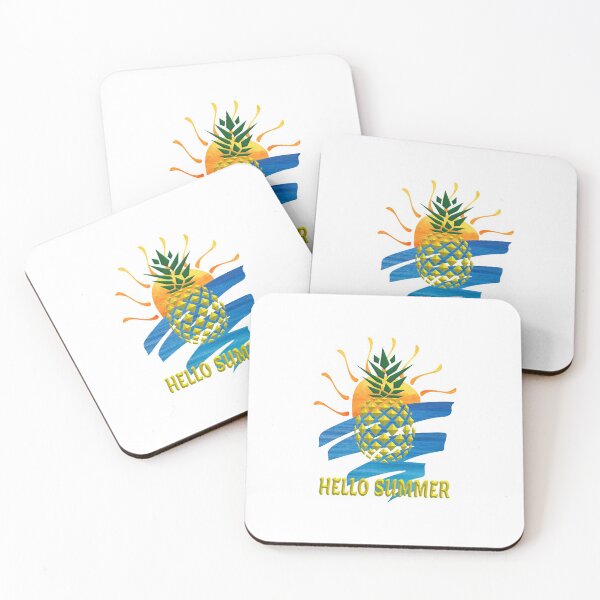 Item preview, hello summer pineapple designed and sold by waldemar777.