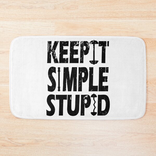 Item preview,  Keep it simple stupid designed and sold by YAHIA-14.