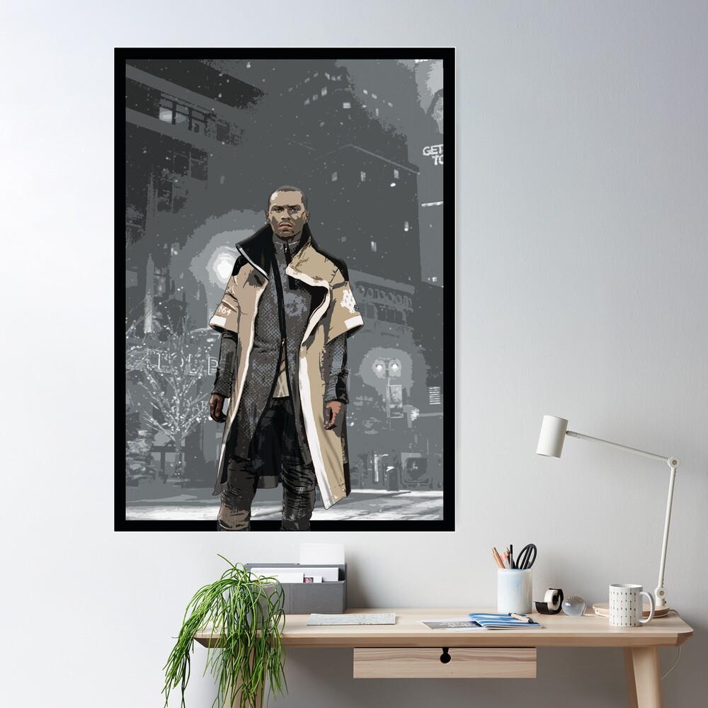 Detroit: Become Human Markus Poster Print Wall Art Decor 