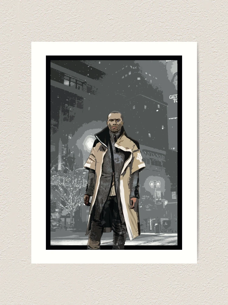 Detroit Become Human Markus Handmade Video Game Art Poster 