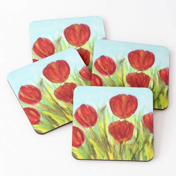 Item preview, Red Tulips designed and sold by CarolineLembke.