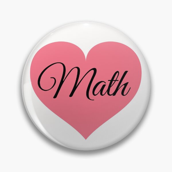 Item preview, math heart designed and sold by OneTimeEngineer.