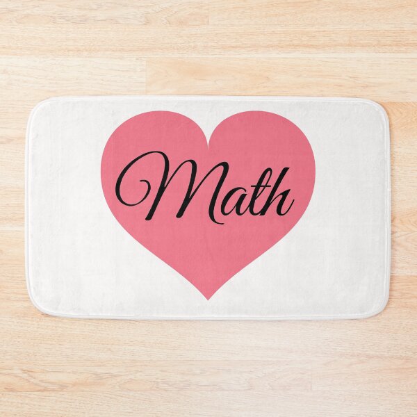 Item preview, math heart designed and sold by OneTimeEngineer.